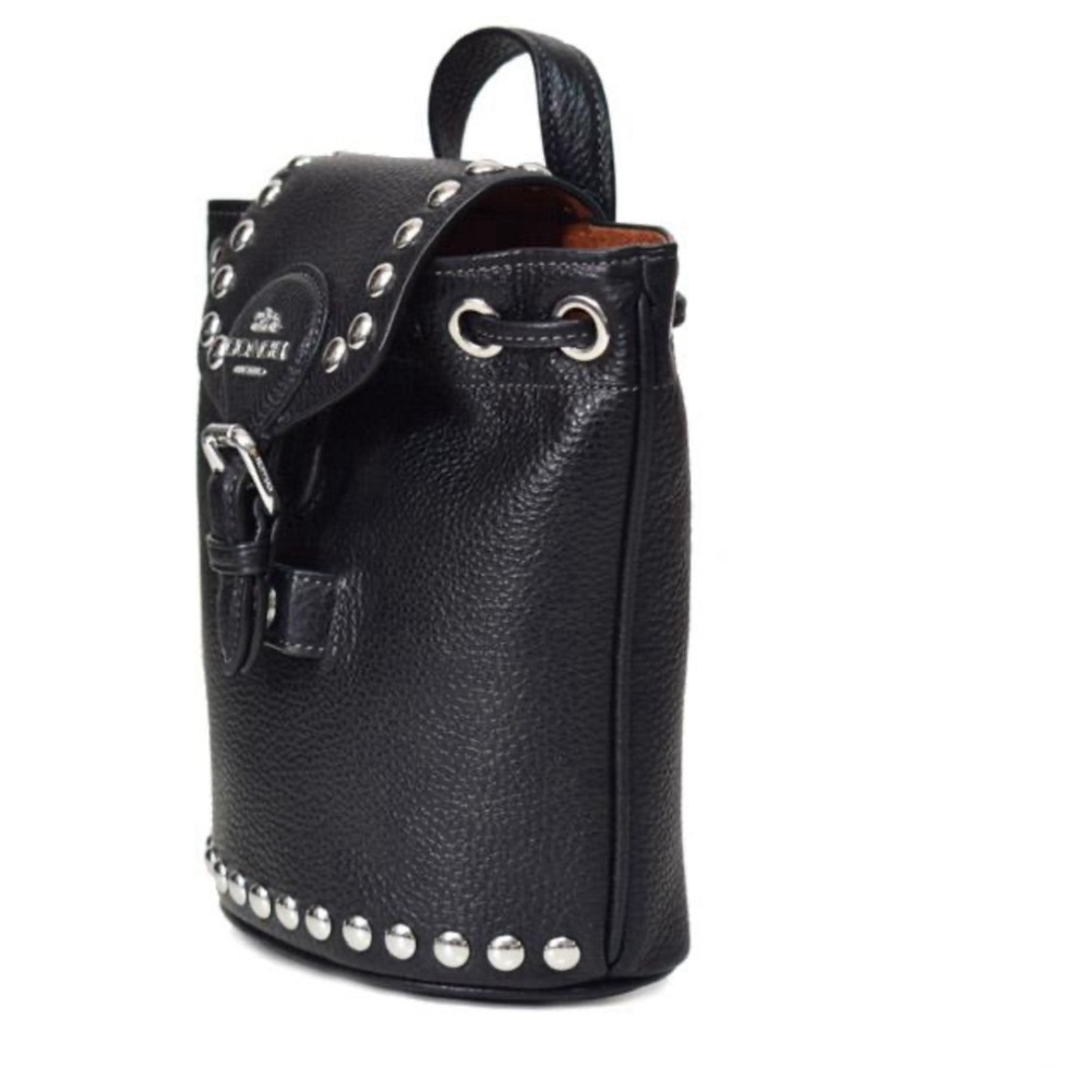 🖤Coach Amelia Leather Backpack with Rivets CMO41 🖤🦌 MSRP $450 - Picture 3 of 9